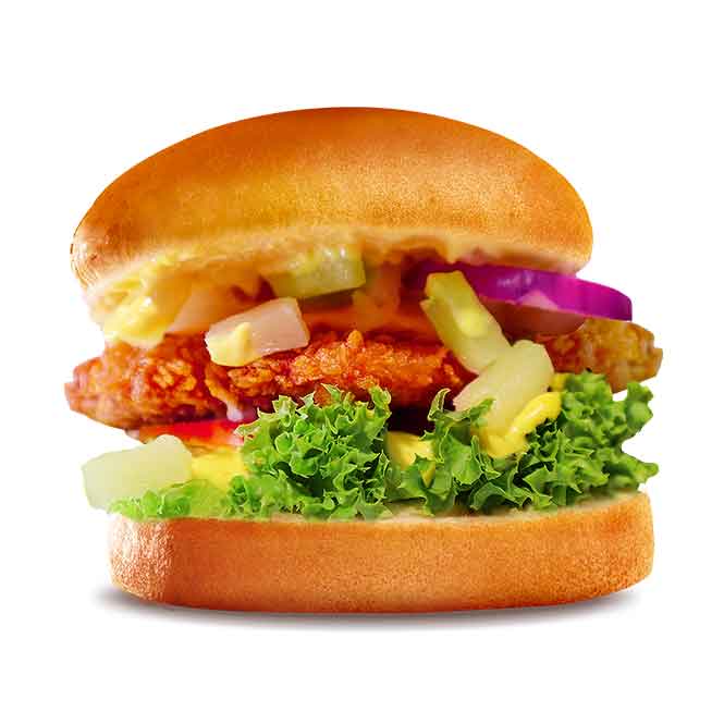 Crunchy Hawaii Burger