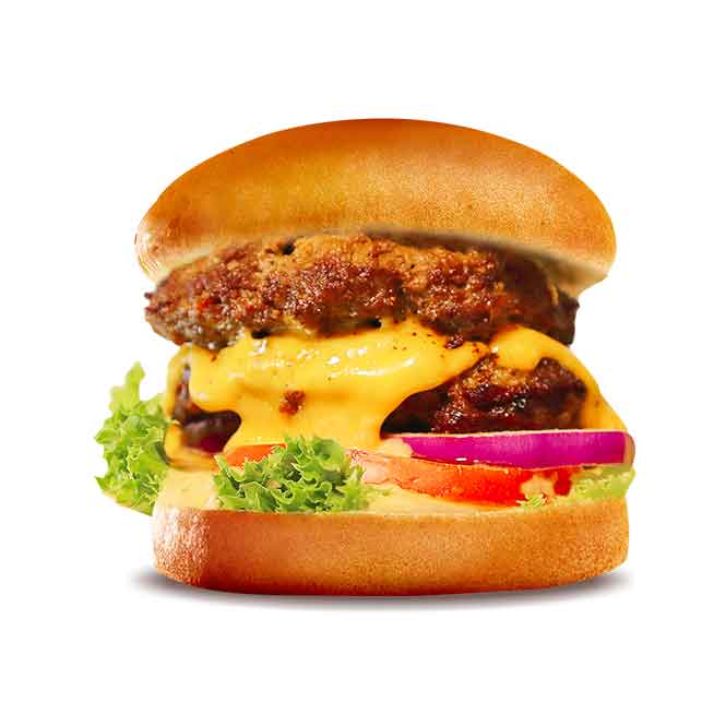 Double Beef Burger, 2 x 140 g