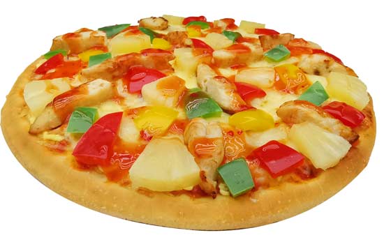 Pizza Asia (süß-sauer, scharf)
