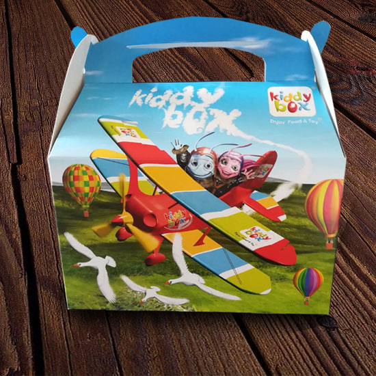 Kiddy Box - Cheeseburger mit Pommes frites