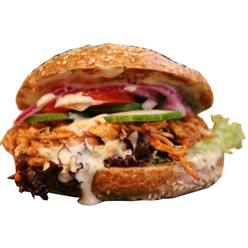Pulled Chicken Burger