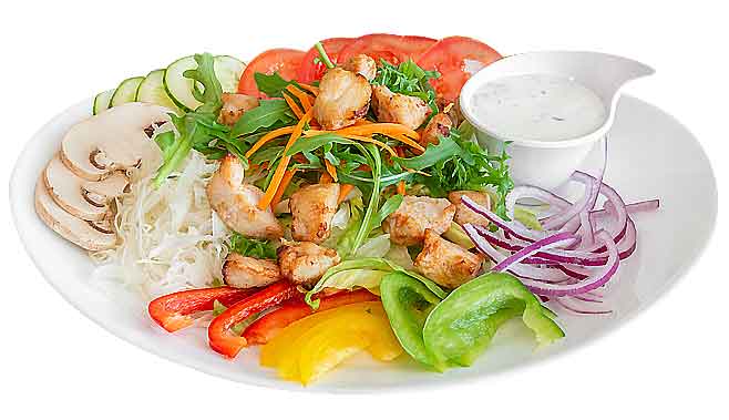 Hähnchen Salat