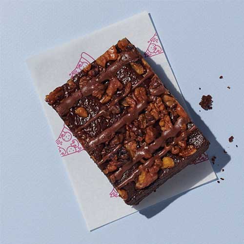 Dark Brownie (vegetarisch)