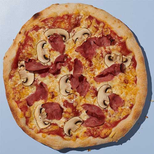 Funghi Prosciutto (Halal)