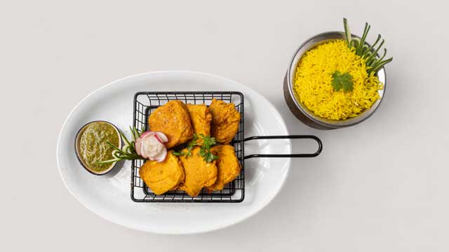 Paneer Pakoras (vegetarisch)