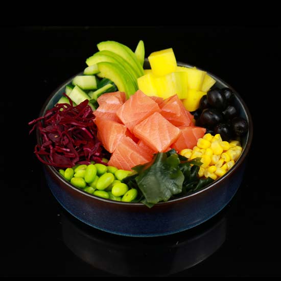 Lachs Poke Bowl