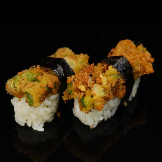 Spargel Nigiri, 2 Stück