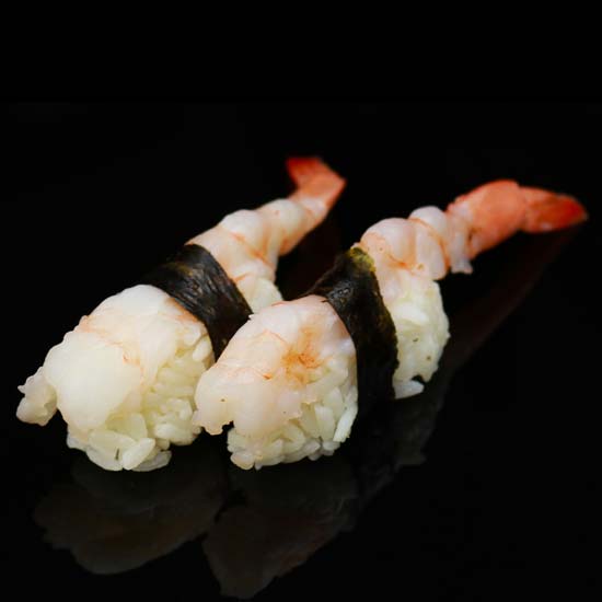 Ebi Nigiri, 2 Stück