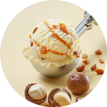 Kugel Crunchy Macadamia im Becher