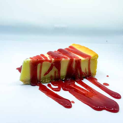 Creamy New York Cheesecake (hausgemacht)
