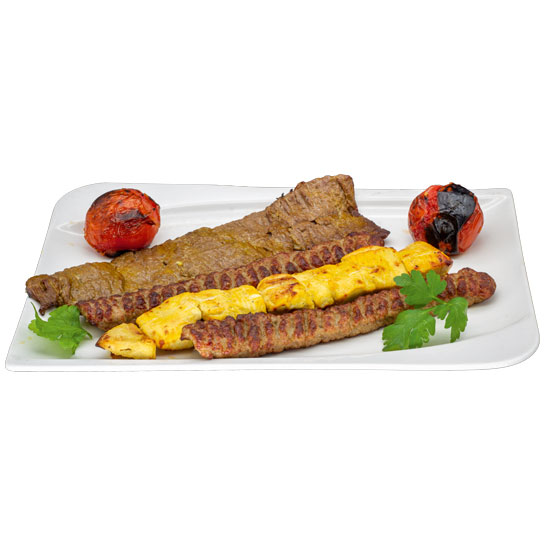 Khorshid Grillplatte, für 2 Personen