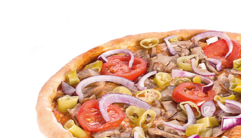 Pizza Döner (Drehspieß)