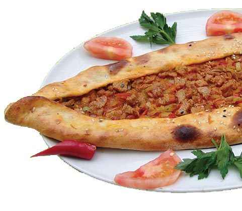 Pide mit Lammfleisch