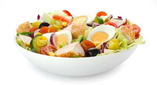 Hähnchen Salat