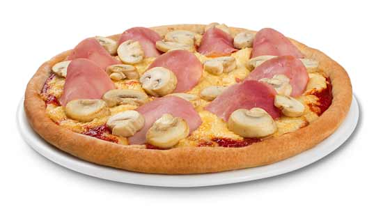 Pizza Prosciutto Funghi