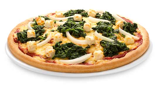 Pizza Spinat