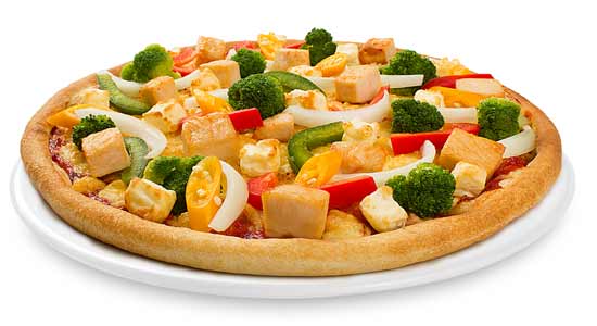 Pizza Primavera (scharf)