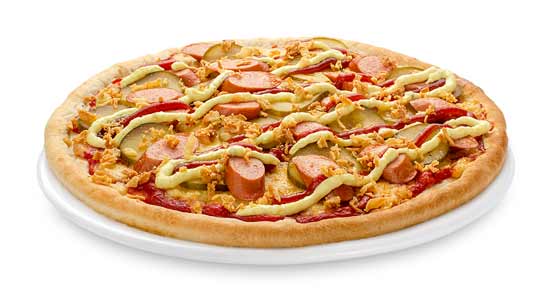Pizza Crazy Dog