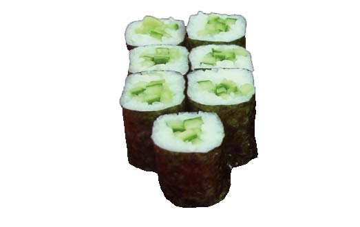 Gurke Maki (vegetarisch), 8 Stück