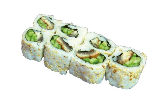 Unagi Maki, 8 Stück