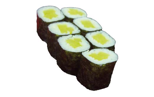 Rettich Maki (vegetarisch, süß-sauer), 8 Stück