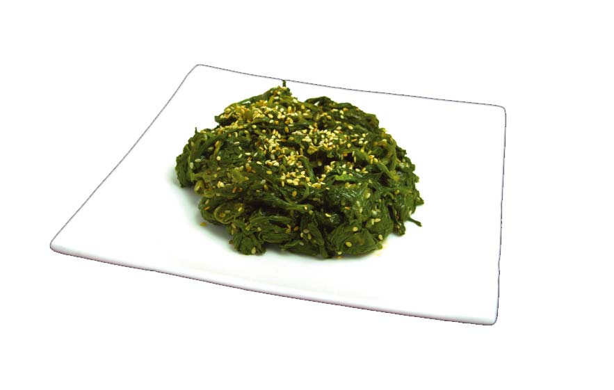 Spinatsalat (mittelscharf, vegetarisch)