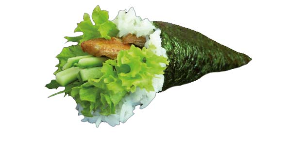 Aal Temaki Handroll, 1 Stück