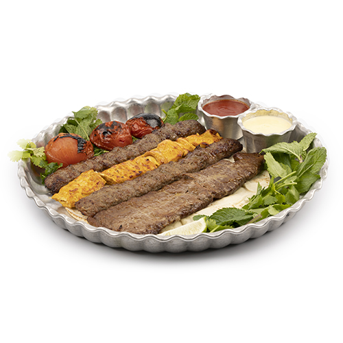 Grillteller für 2 Personen