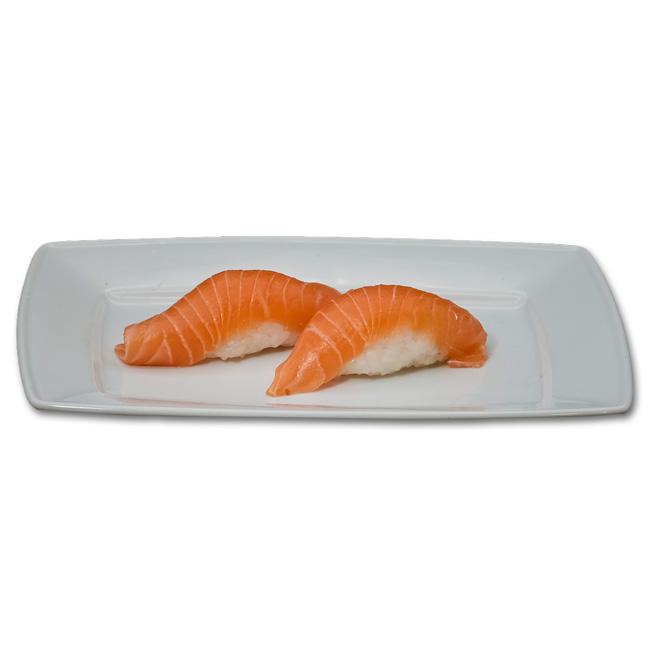 Lachs Nigiri, 2 Stück