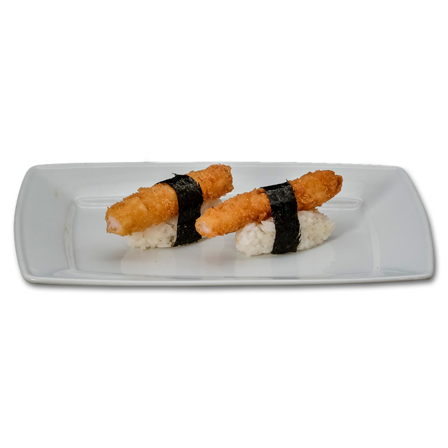 Frittierte Shrimps Nigiri, 2 Stück