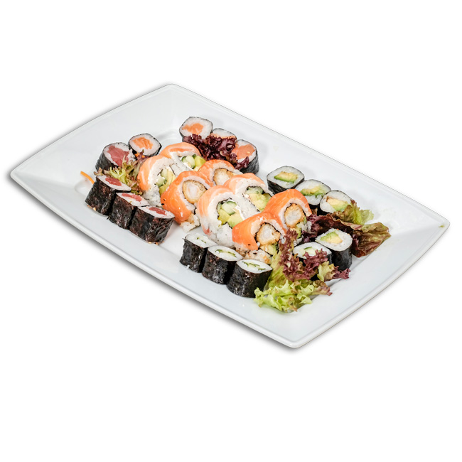 Sparmenü Rainbow Maki Lover