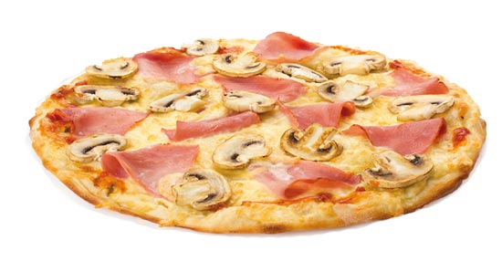 Pizza Prosciutto Funghi