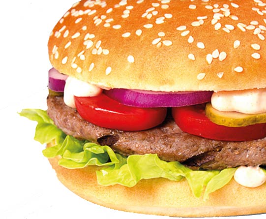 370: Hamburger, 180 g
