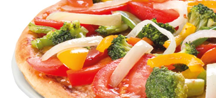 10: Pizza Vegetarisch