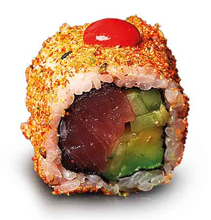 Inside Out Roll Spicy Tuna, 8 Stück