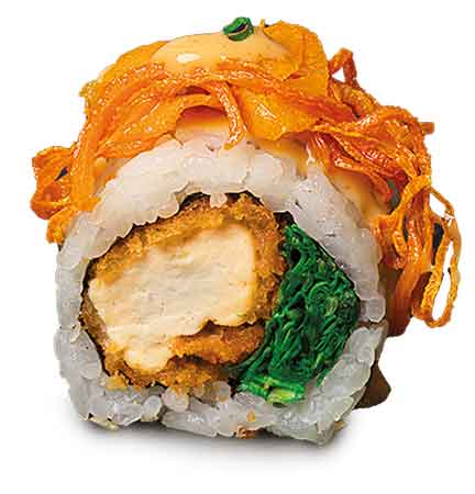 Inside Out Roll Rucola Tofu, 8 Stück