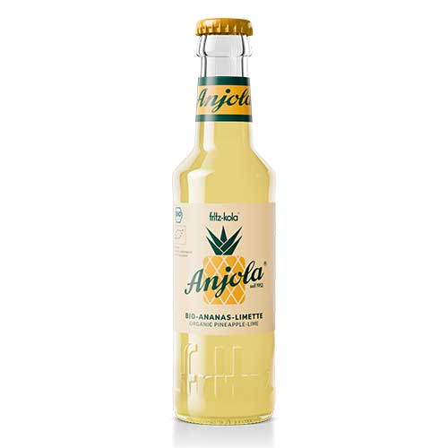 Fritz Anjola bio Ananas-Limette, 0,2 l