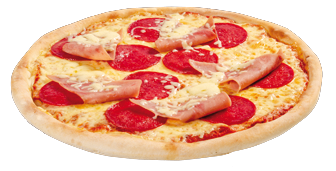 Pizza Prosciutto Salami