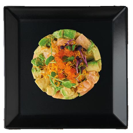 Salmon-Avocado Salat
