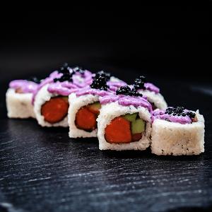 California Lachs und Gurke Roll
