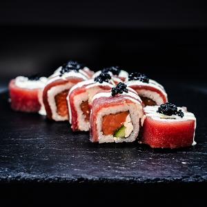 California Lachs und Tuna Roll
