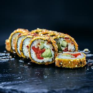 Crunchy Roll Vegetarisch, 10 Stück
