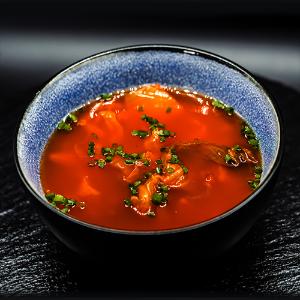 Kimchi Suppe, scharf