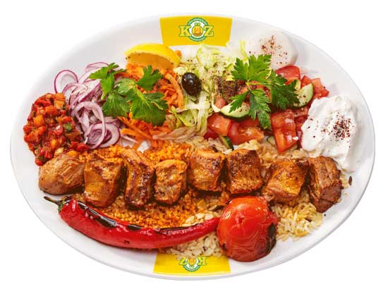 Sis Kebap (Drehspieß) Dürüm
