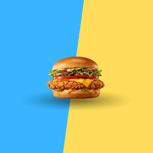 Chicken Cheeseburger, 135 g