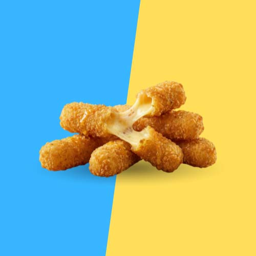Mozzarella Sticks, 6 Stück