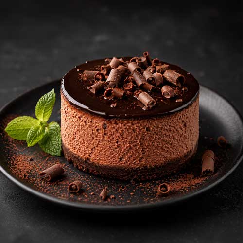 Schokoladenmousse-Törtchen