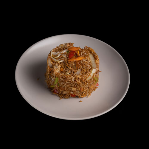 Gebratener Reis mit Gemüse (vegetarisch)