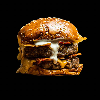 Ziegenkäse Burger
