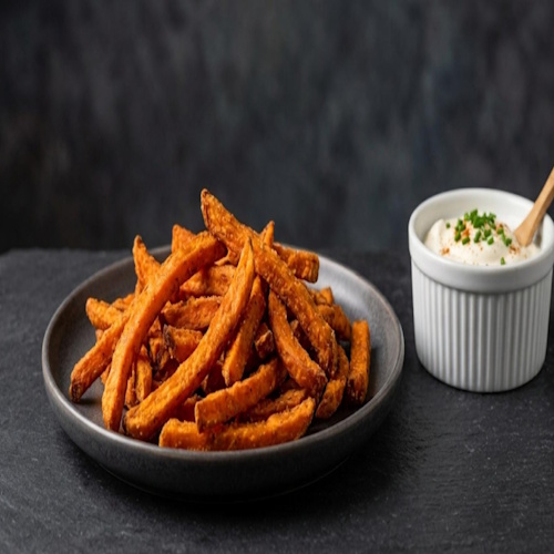Süßkartoffel-Pommes frites, klein